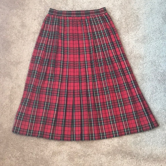 Jantzen Dresses & Skirts - Jantzen Vintage Classic Plaid Pleated Skirt
